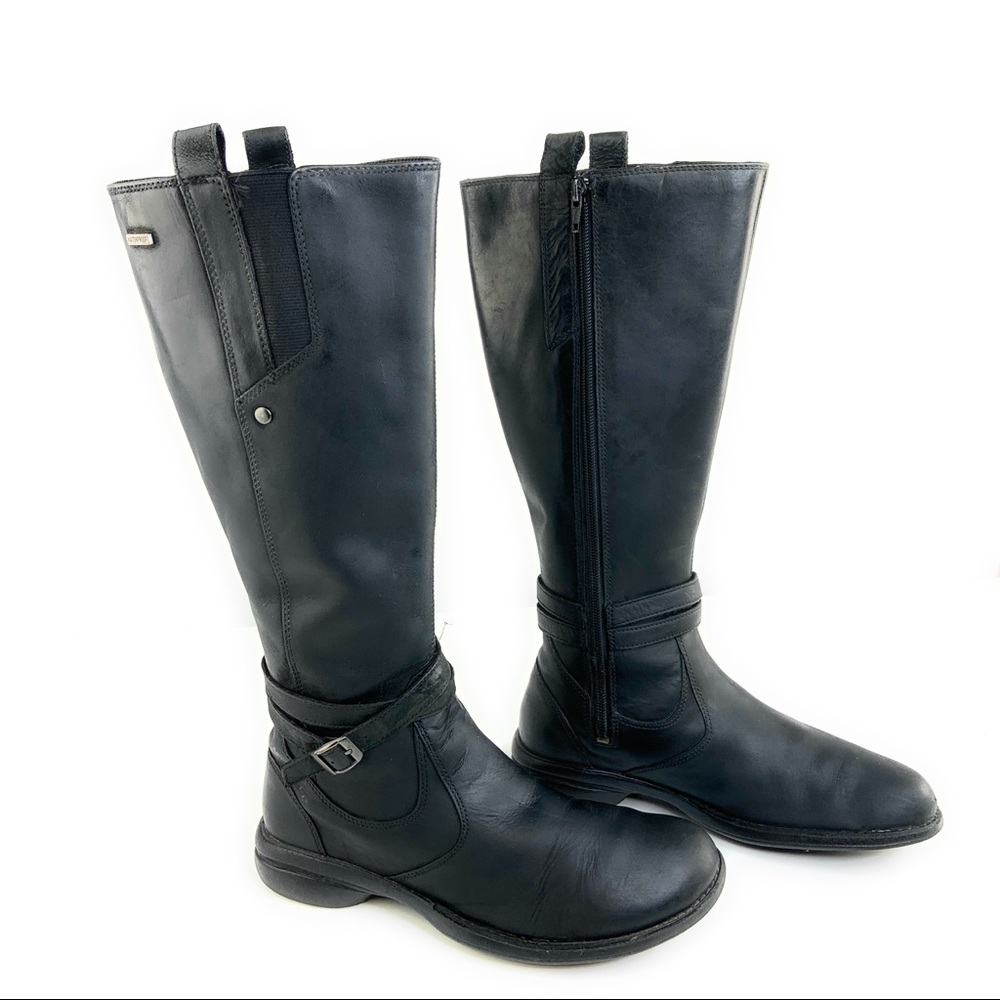 Merrell Waterproof Captiva Black Boots